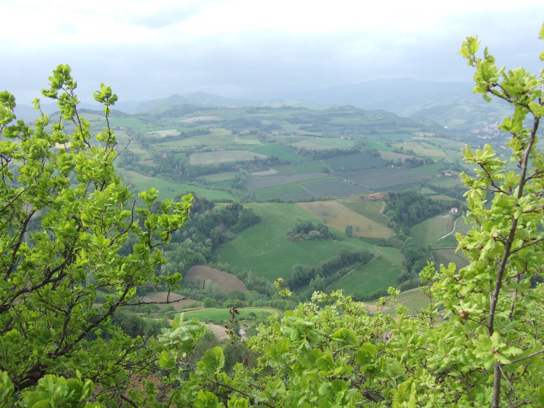 panorama dalla cresta del Monte della Volpe