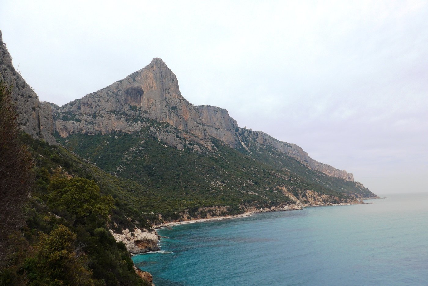 Il percorso della cengia Giradili