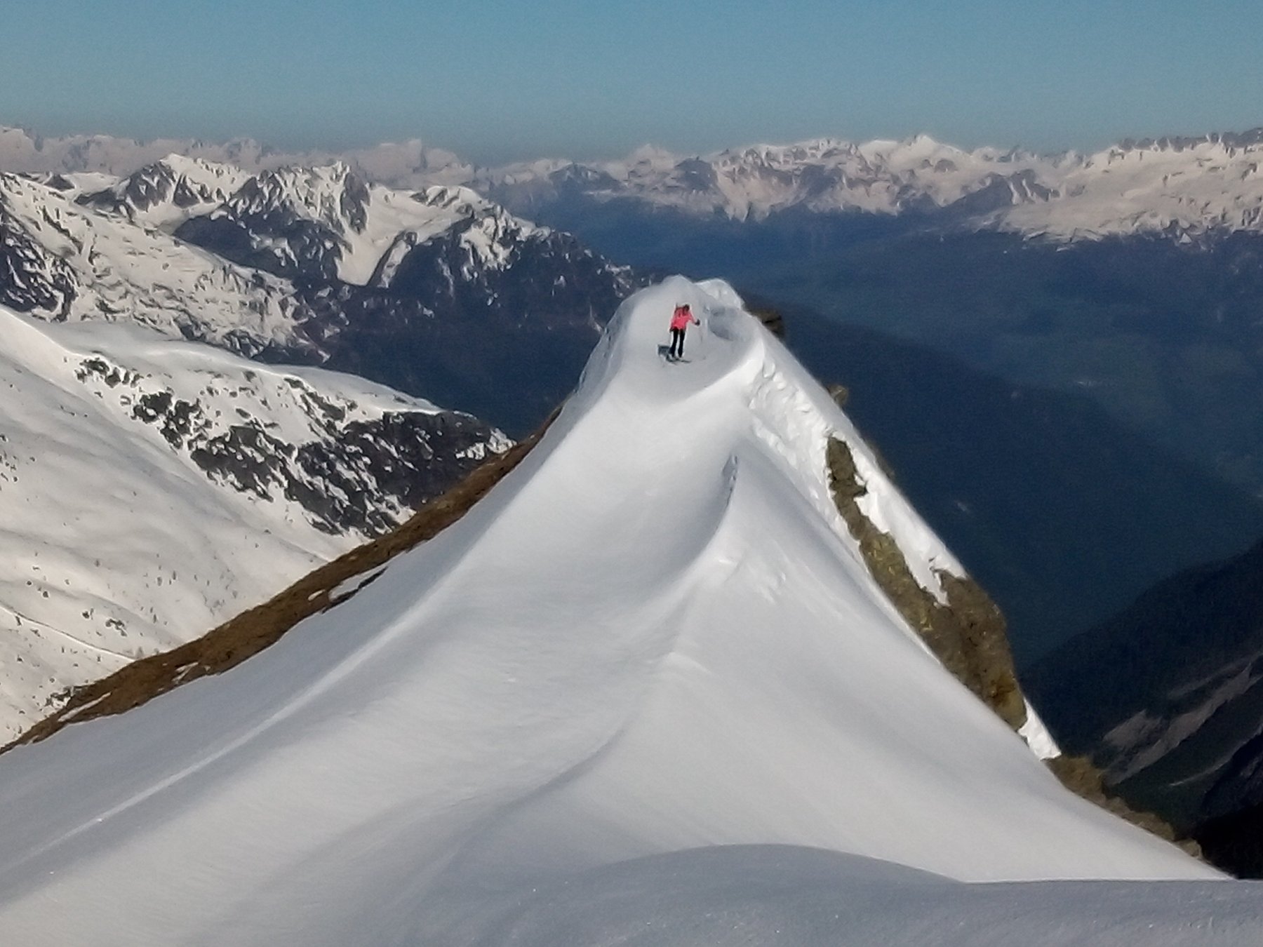 piccola vetta sul versante francese