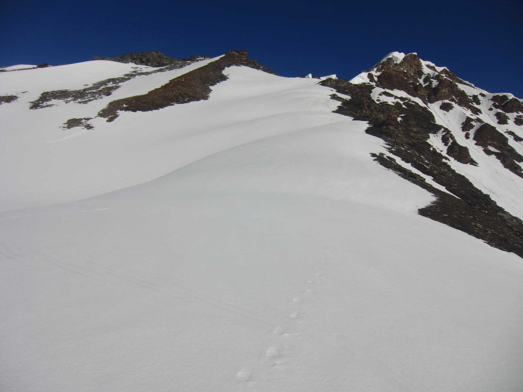 Verso il Pelaou Blanc