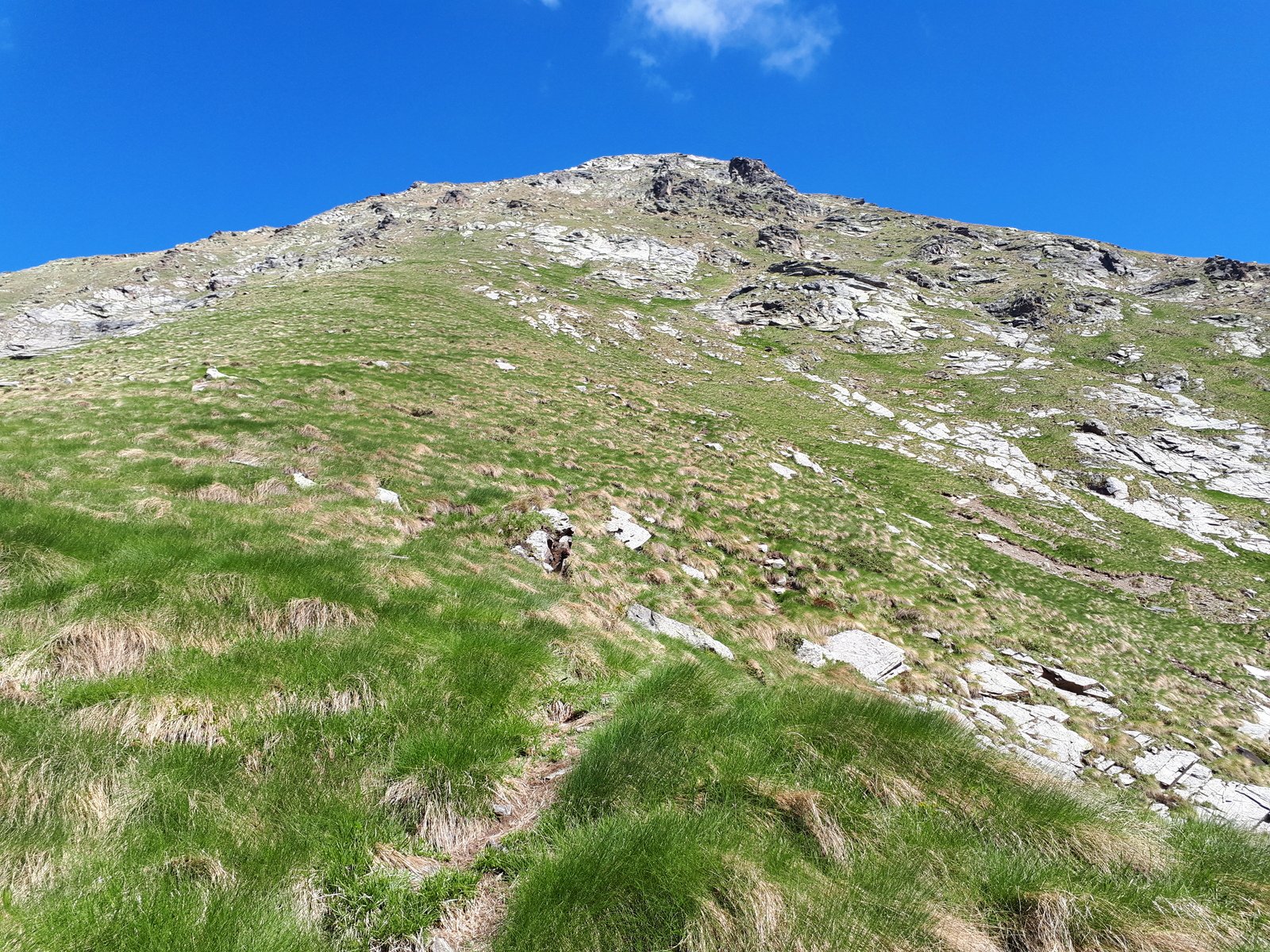 Corno Mud e crestone sud di salita