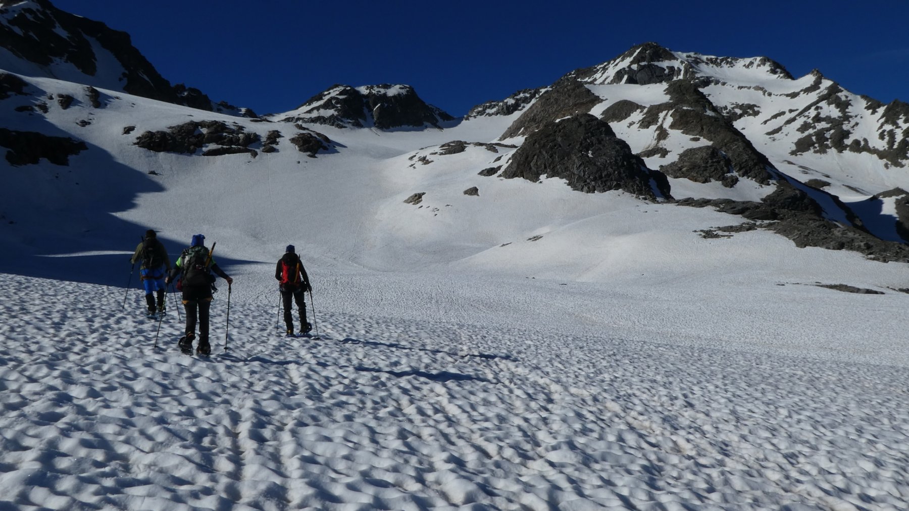 avvicinamento al ghiacciaio (Vedretta di Sesvenna)