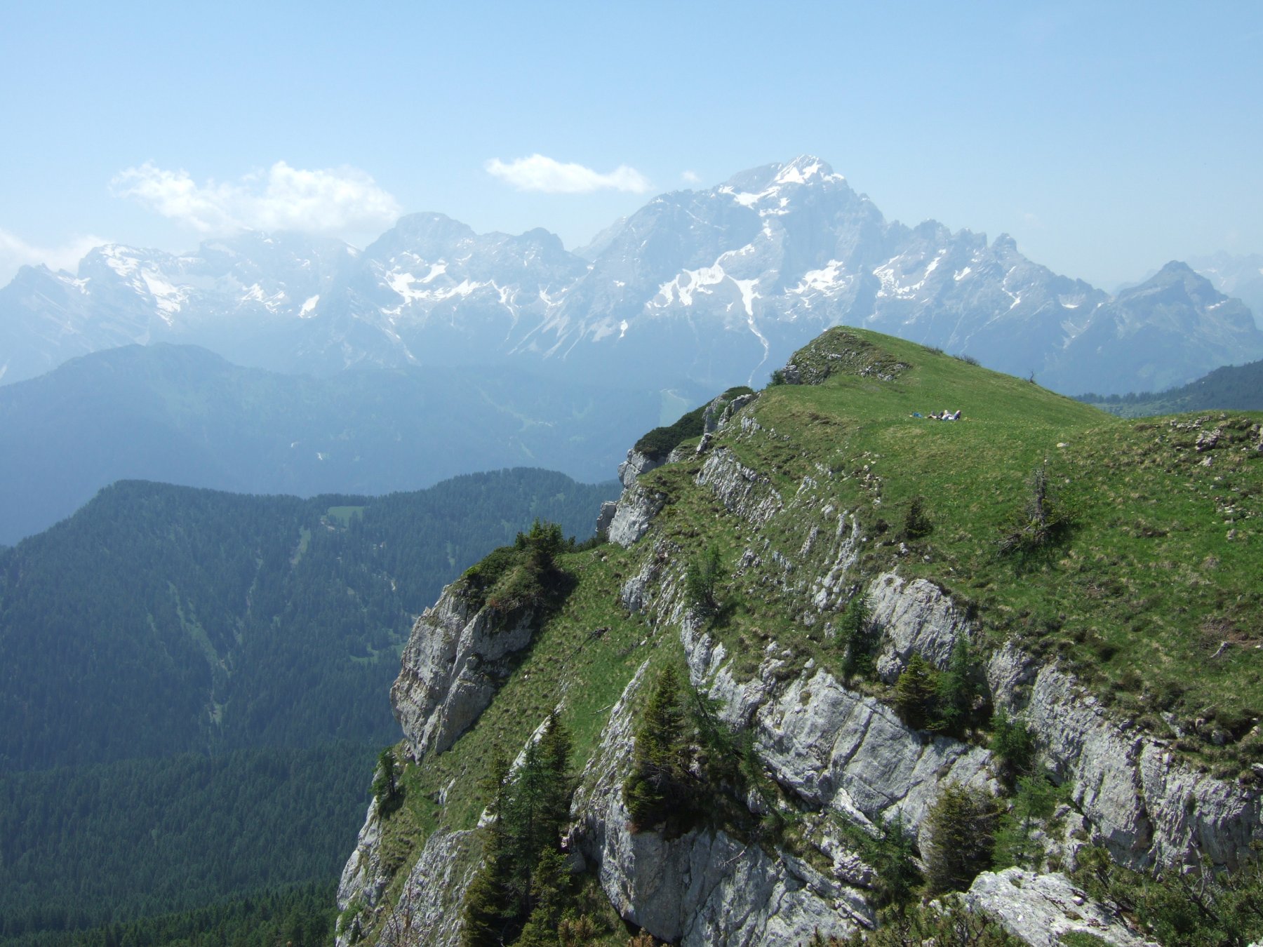 Dalla vetta verso il Civetta