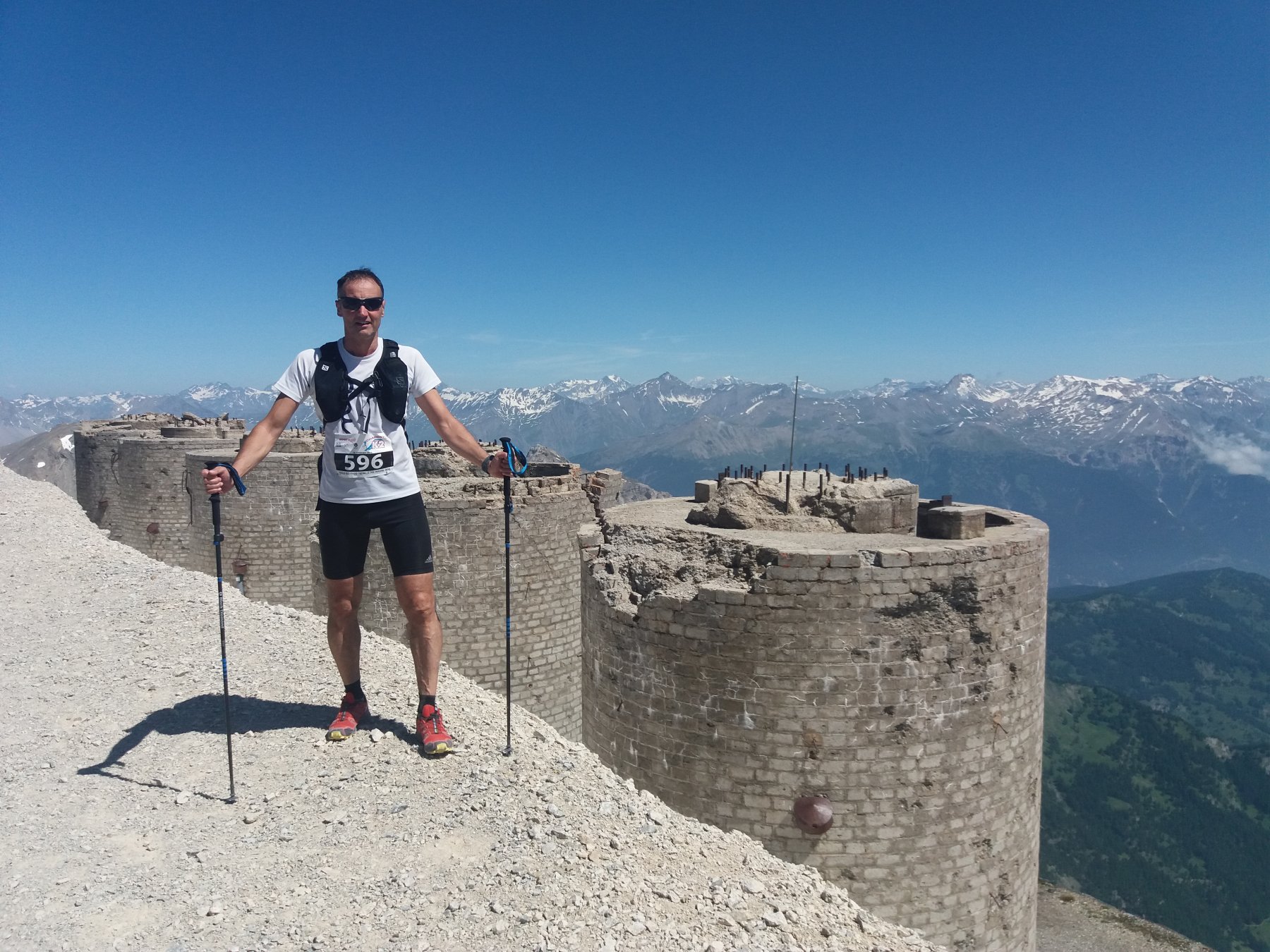 Traguardo in vetta allo Chaberton