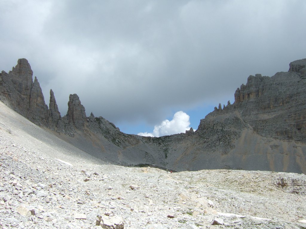 verso forcella dei Campanili