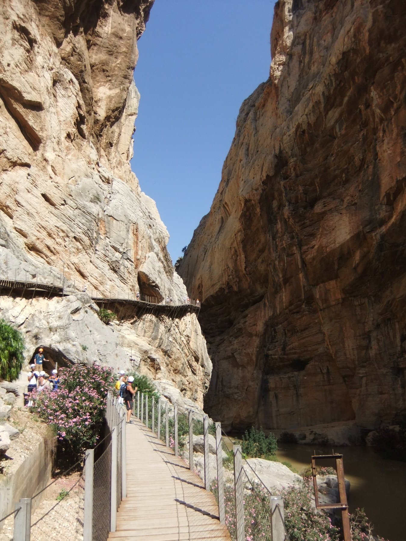 Uscita della prima gola 