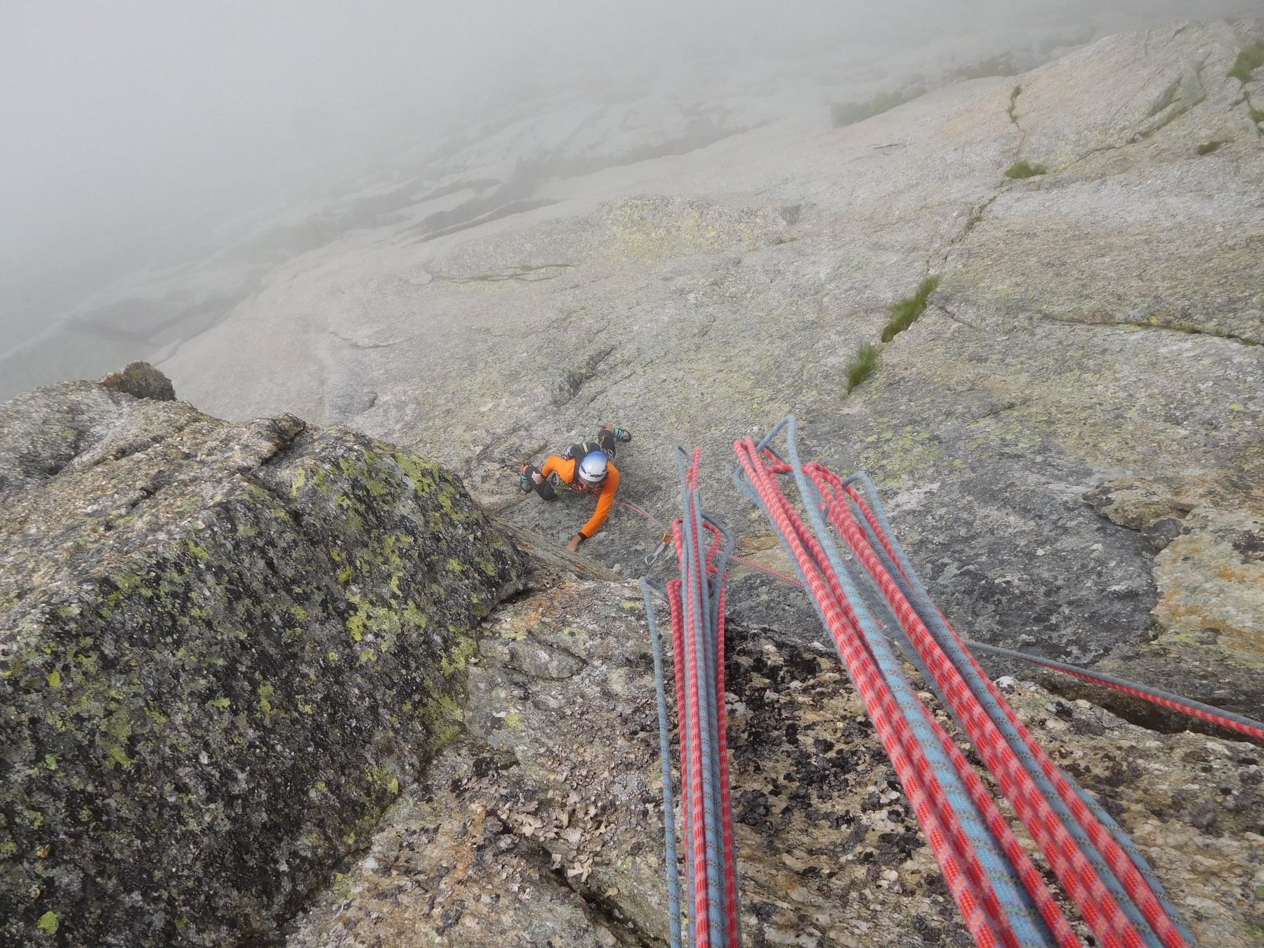 L7: fessura e tettino per arrivare in sosta.