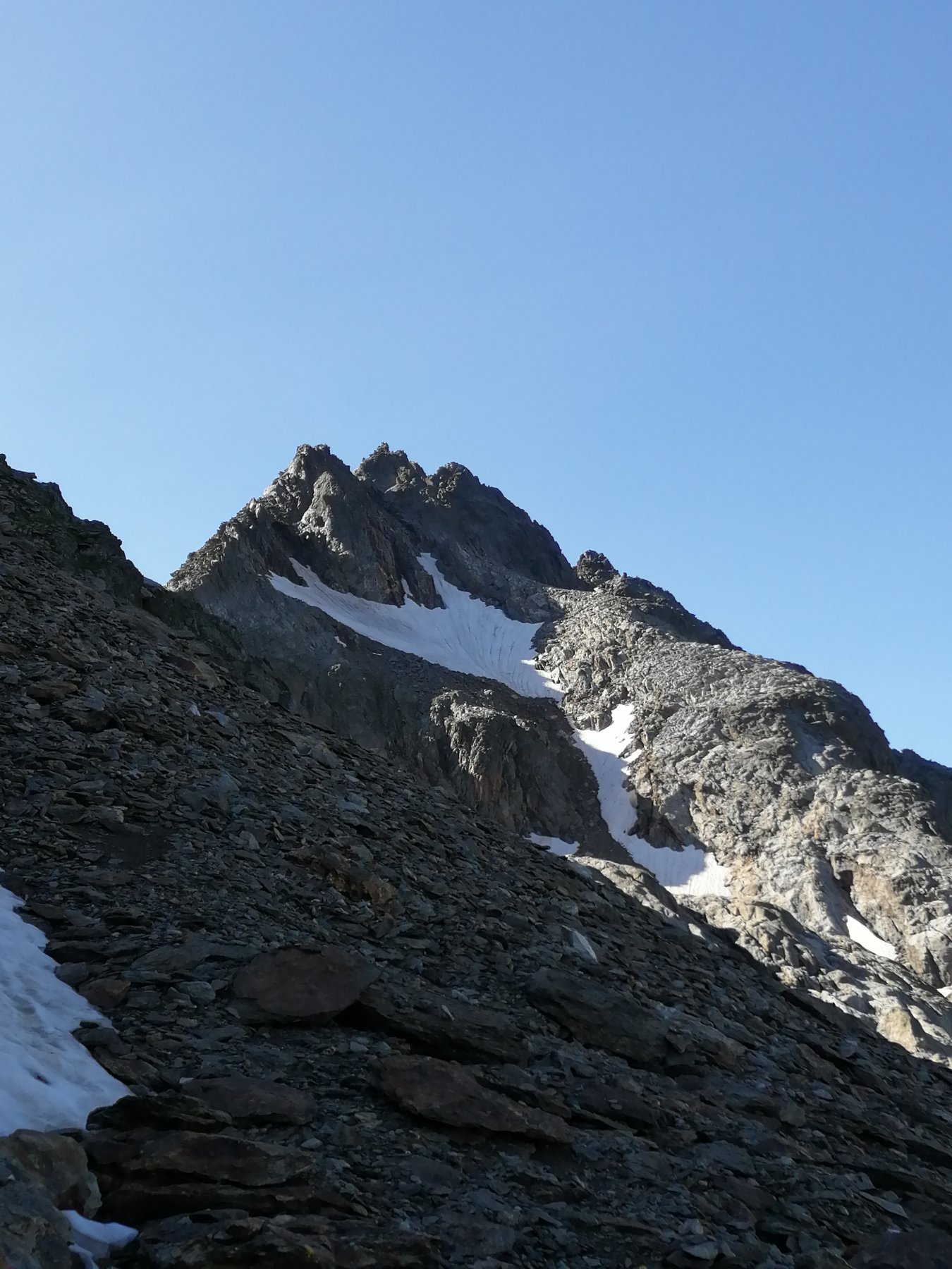 Il Brocan durante l'avvicinamento