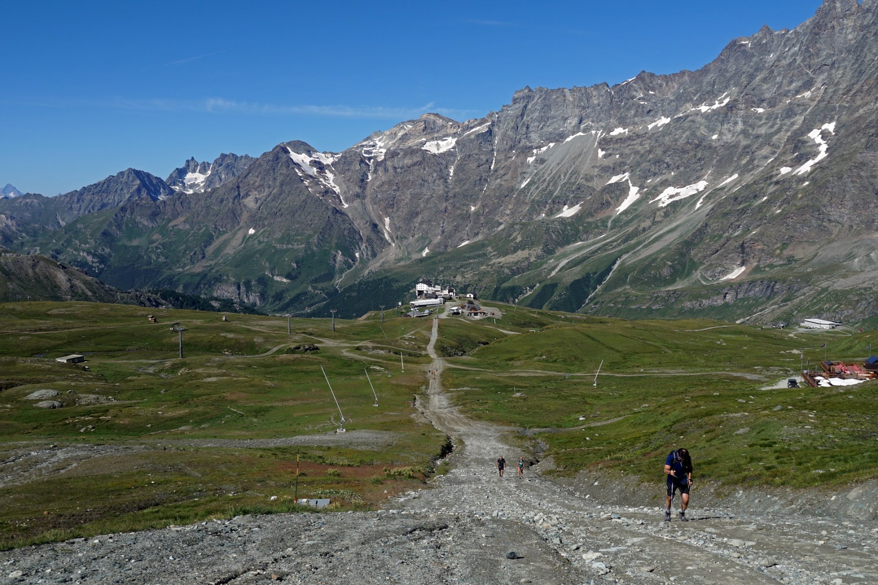 Prima parte del percorso a Plan Maison