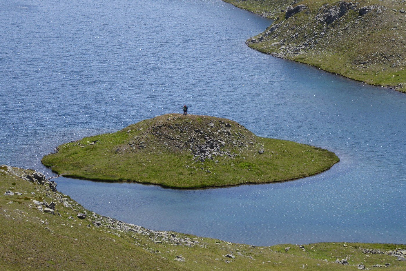 L'isoletta del lago Rosset