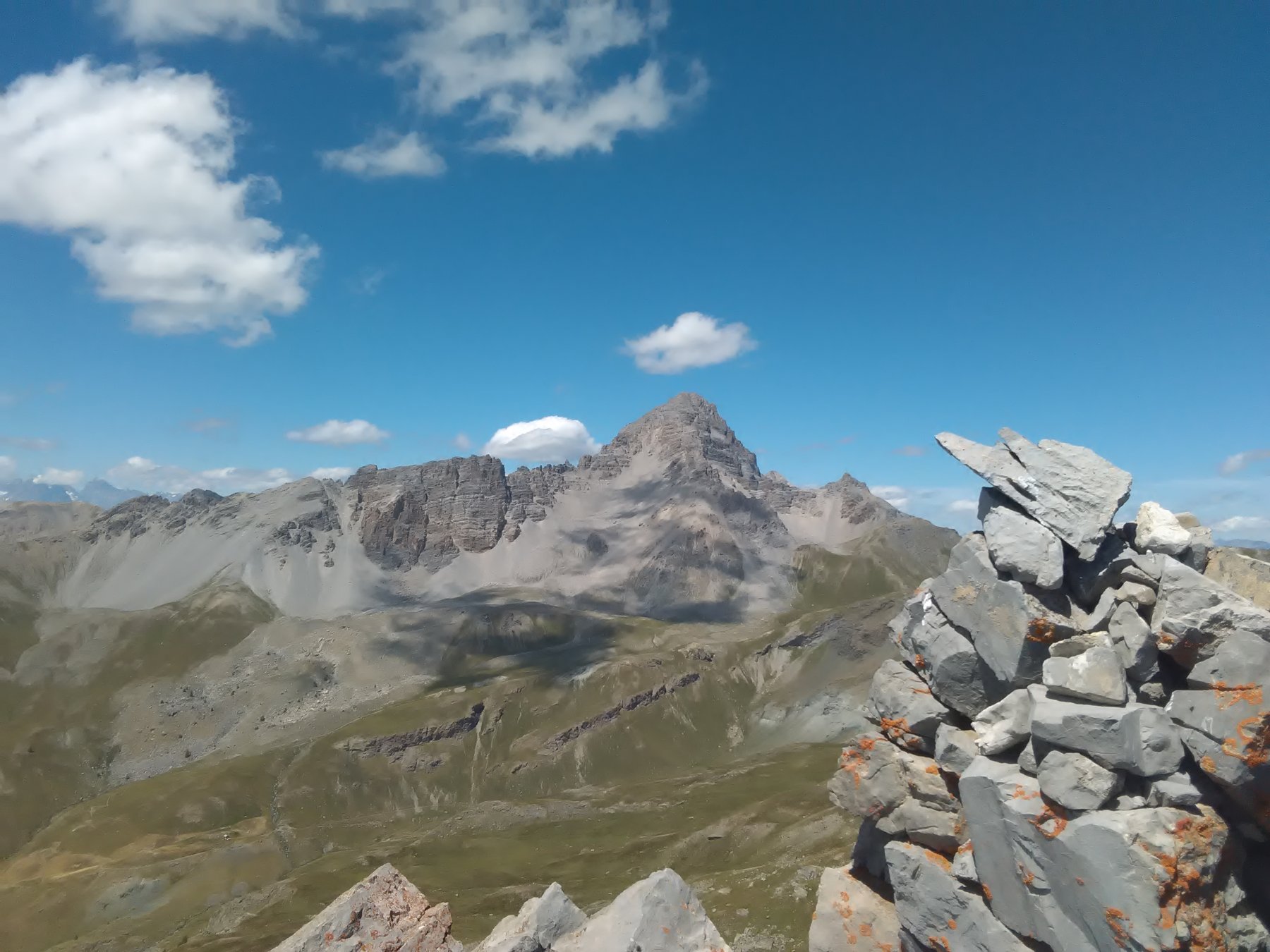 Grand Roche Brune dalla cima