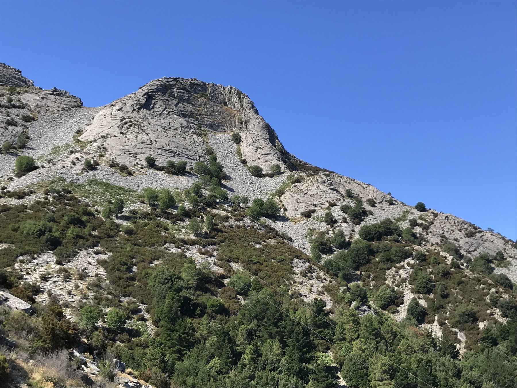 Monte Galera dalla cestovia