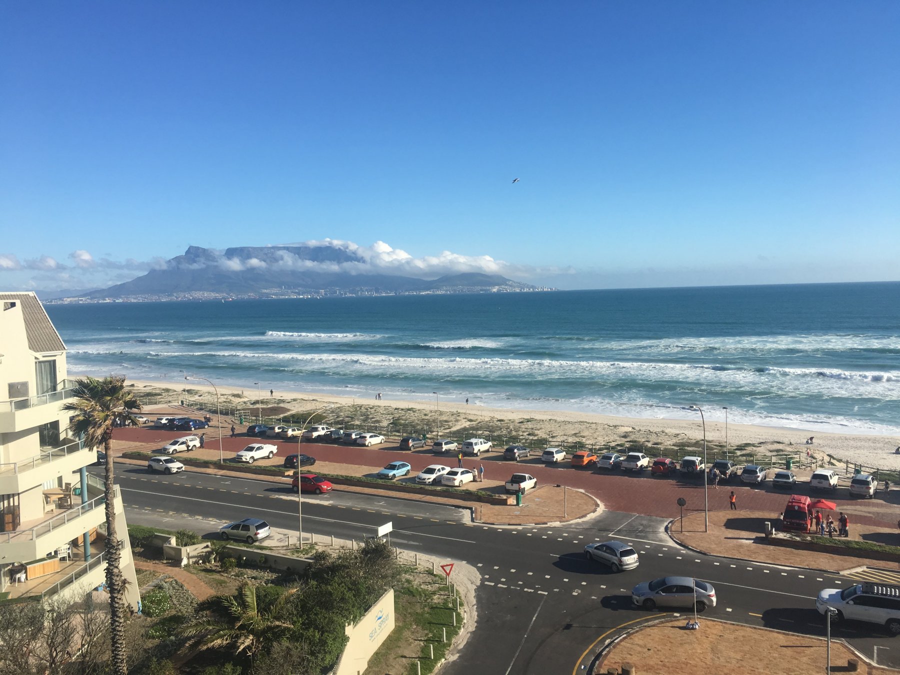 Table Mountain, la cima è a sinistra del tavoliere