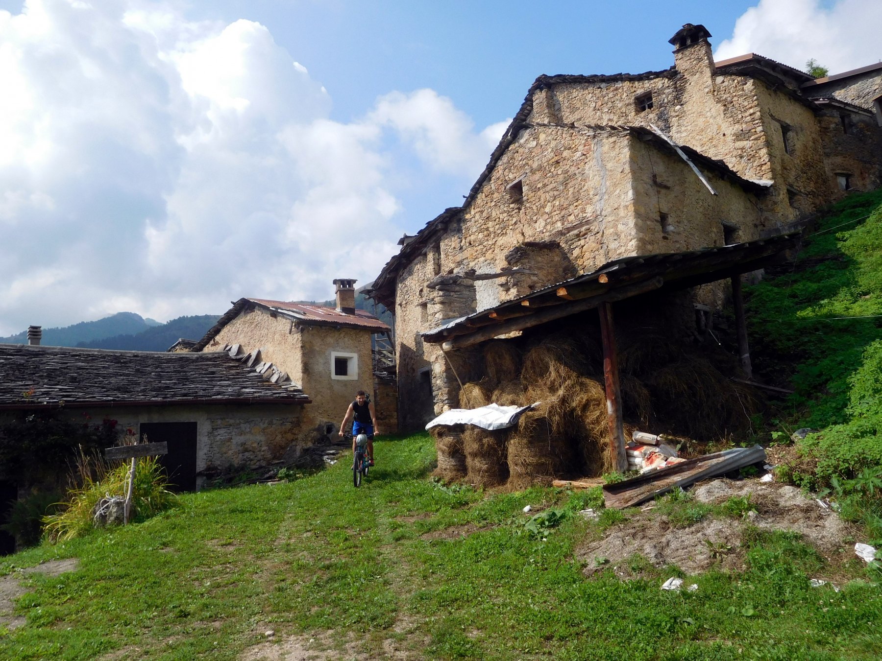 attraversamento di Soglio Soprano lungo un tratto del PO