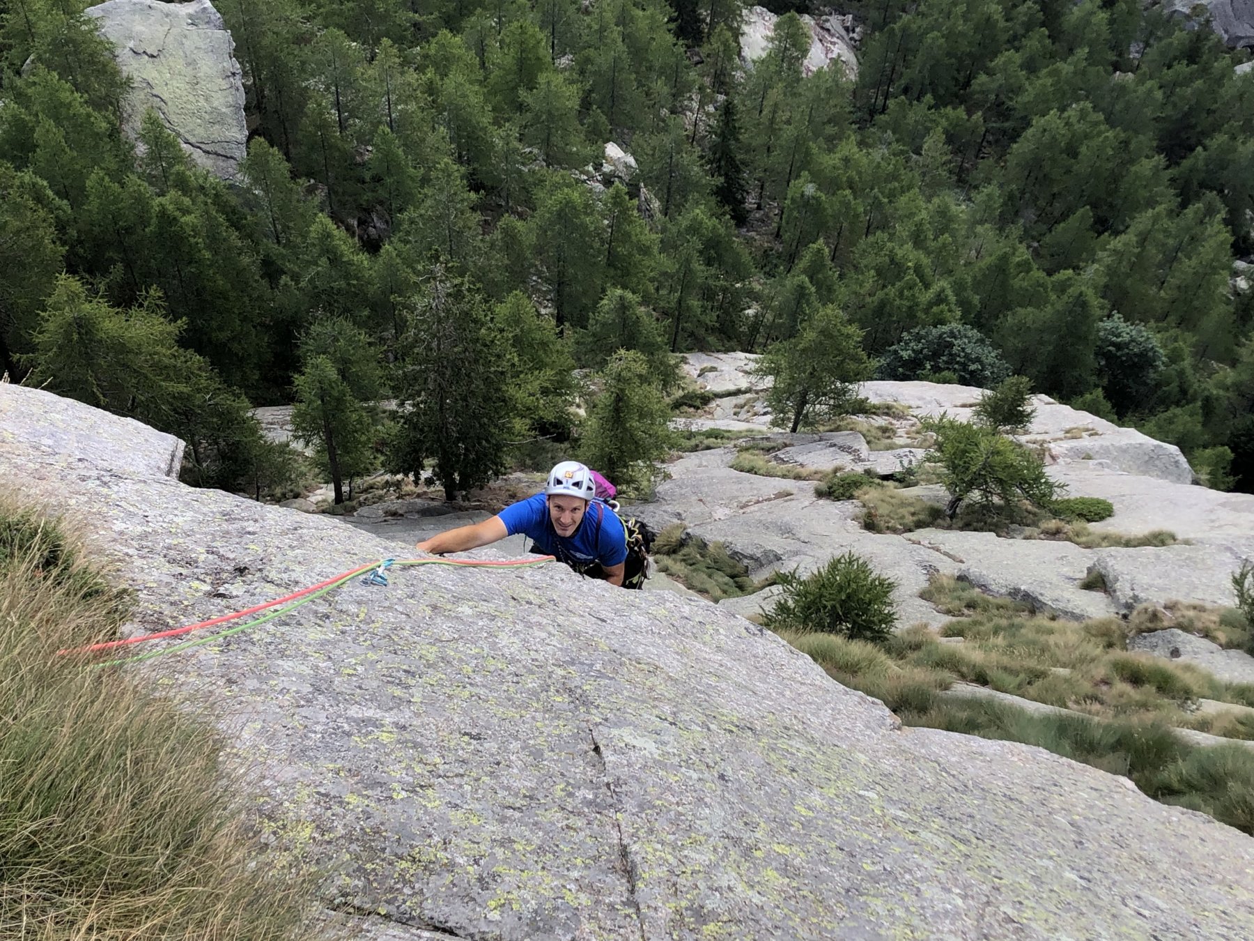 L'uscita dal tettino del quarto tiro