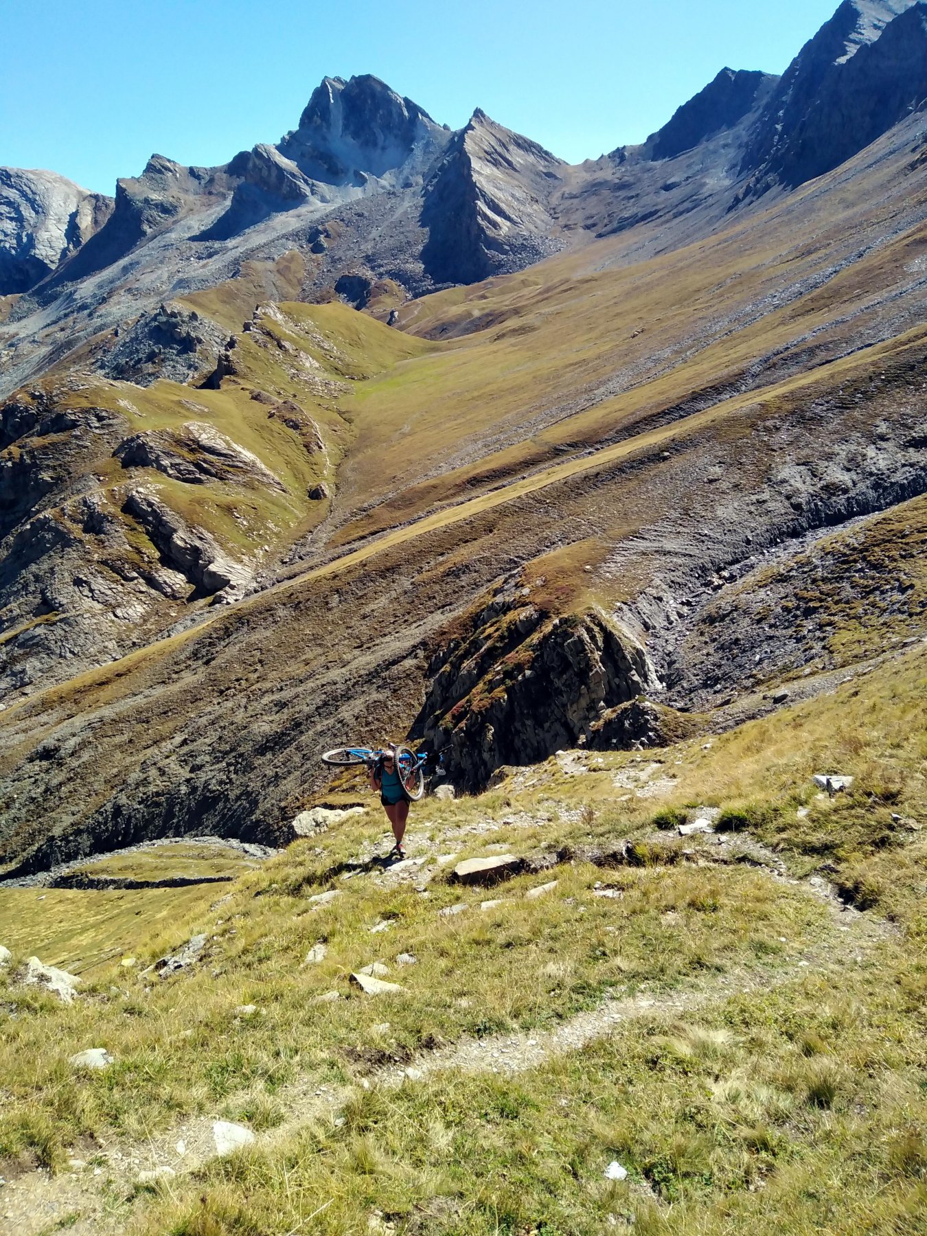 verso il colletto di Chiausis