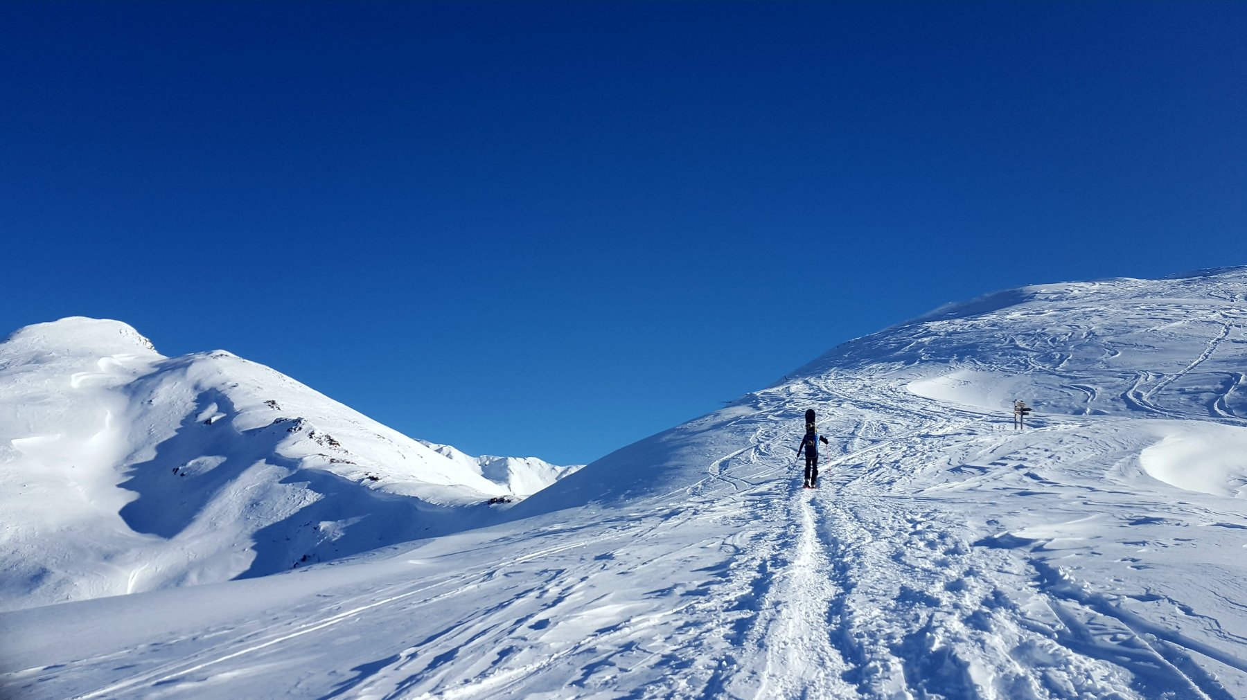 Parte superiore della gita