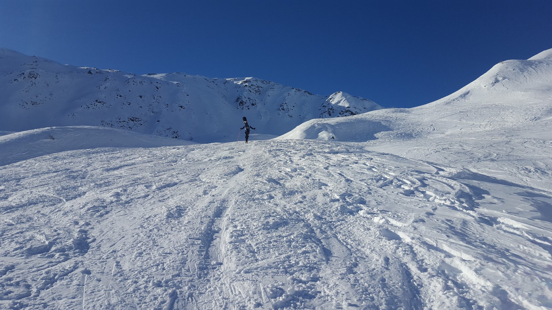 Parte superiore della gita