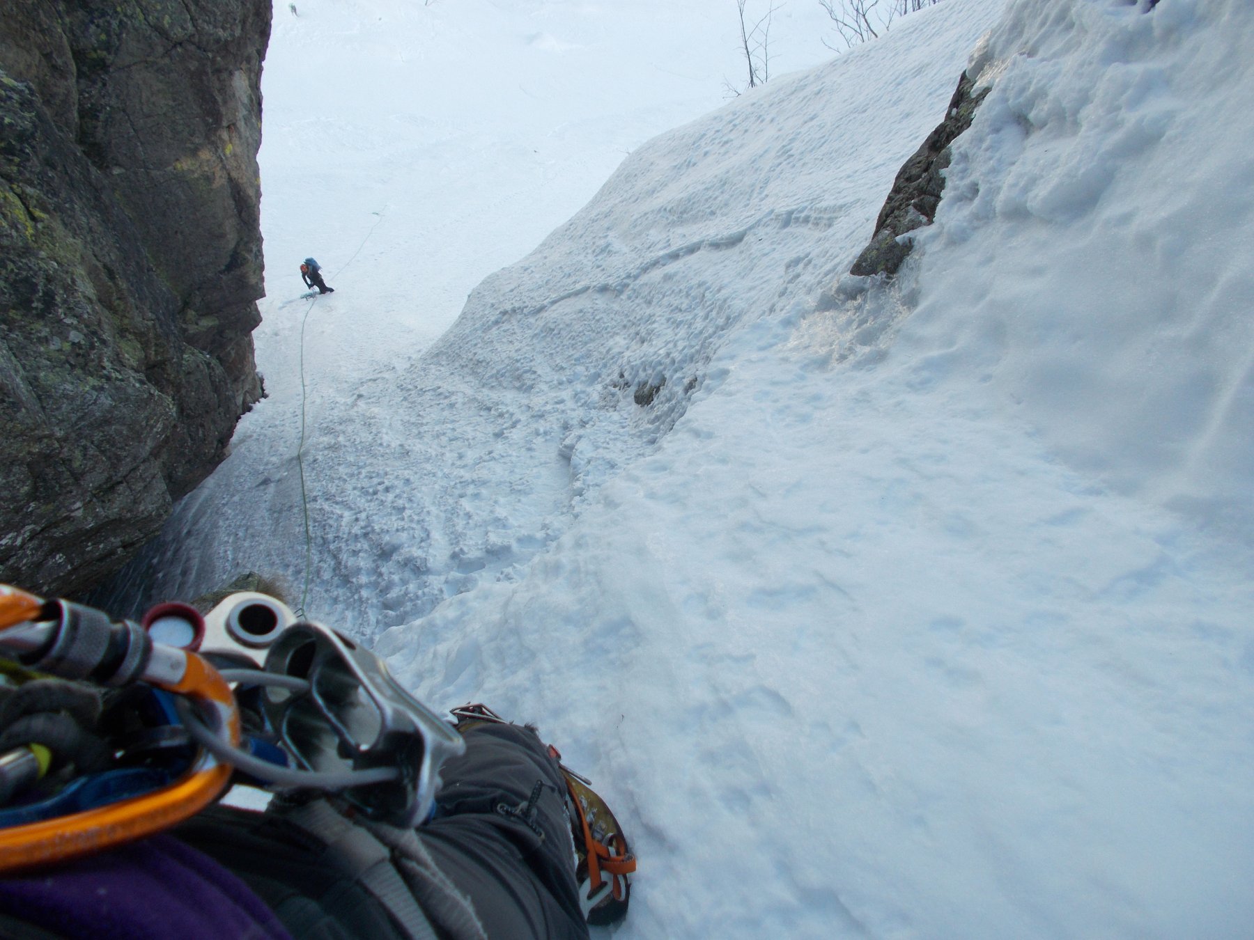 impegno normale alla partenza..