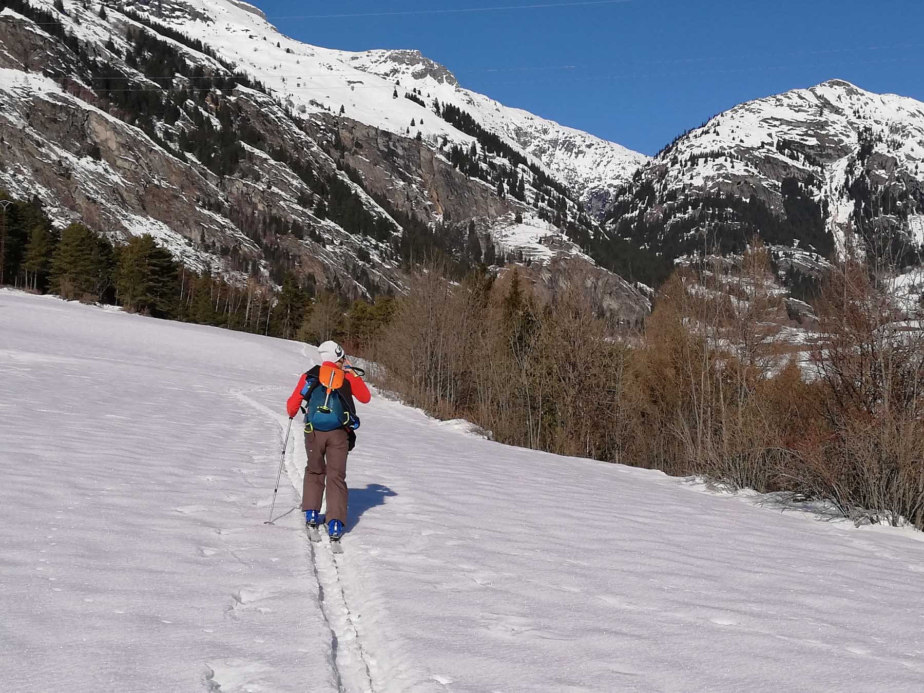 Partenza dalla Chapelle di Termignon