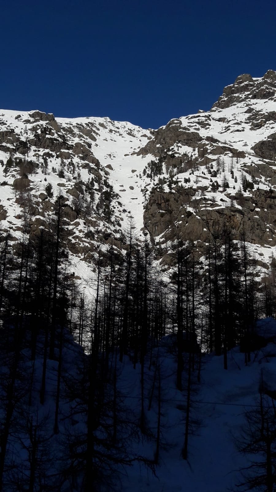 La Cumba Granda dall'inizio del Piano 11.1.2020