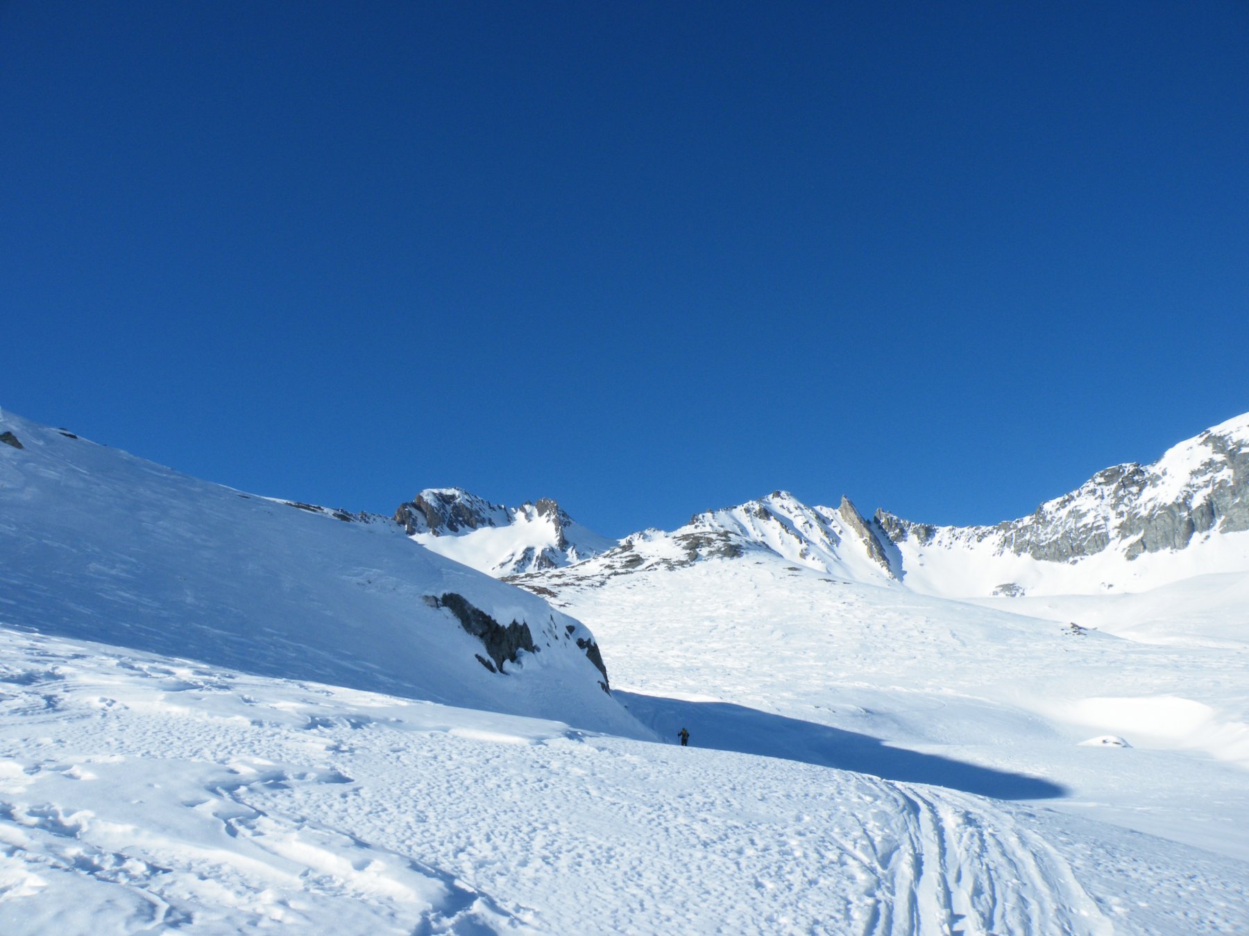 A sinistra il Piz Mader 