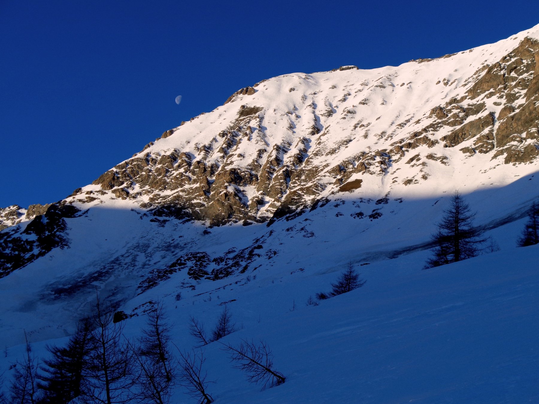 La parete al mattino