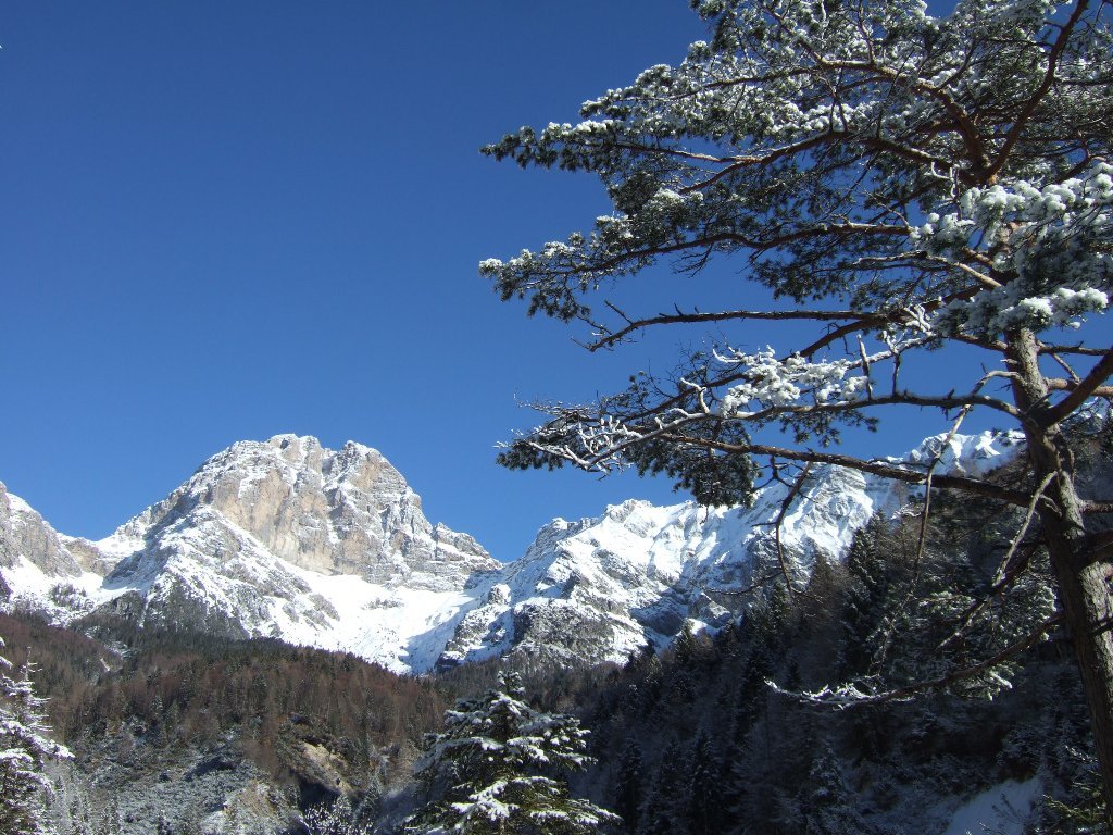 Forcella della Spalla, Duranno, forcella Duranno, Centenere