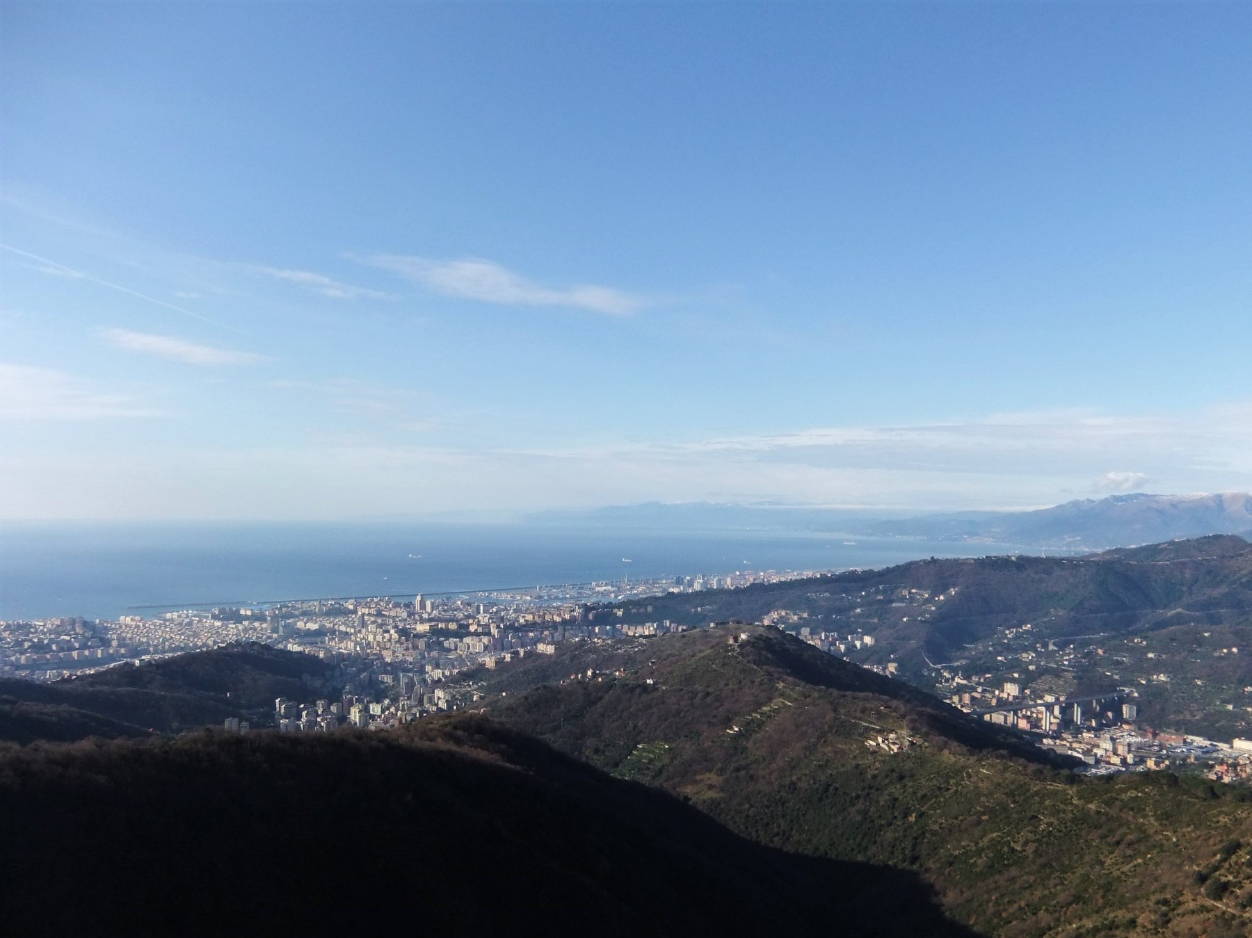 Genova vista dal forte