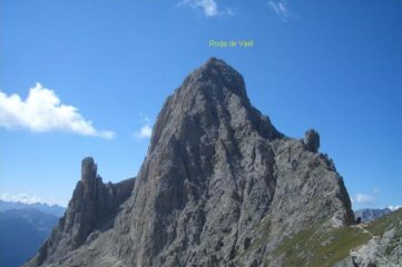Cresta nord della Roda de Vaèl (con relativa ferrata)