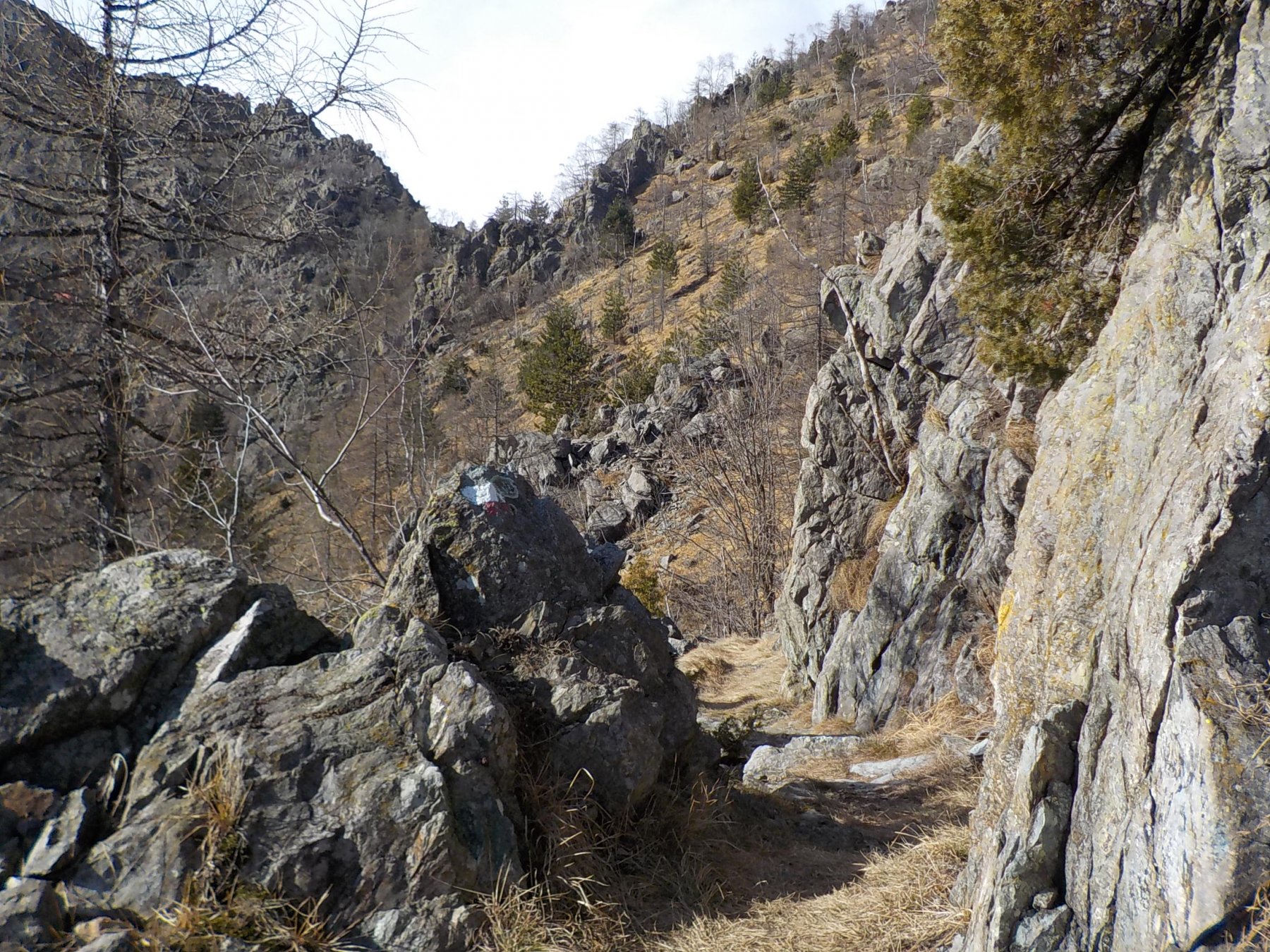 Si vede il Colle Lunelle