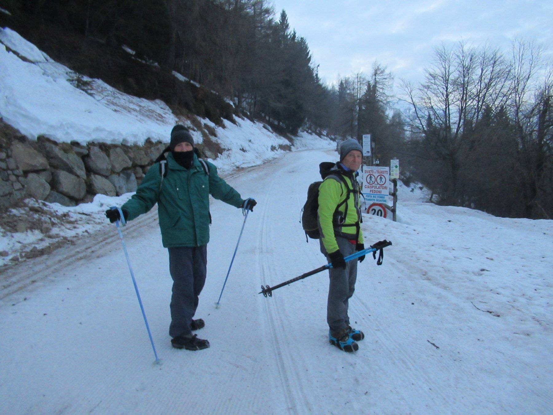Partenza dal Bocchetto Sessera