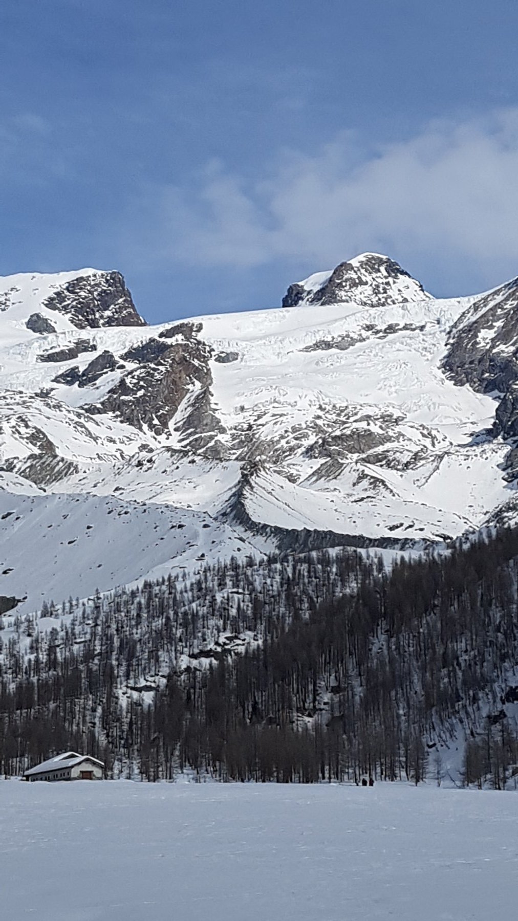 Pian di Verra, vista sul Polluce