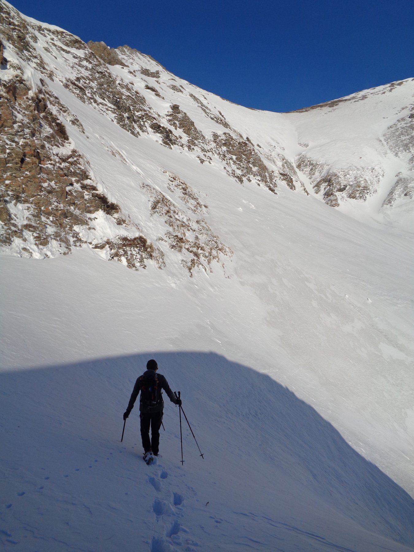 Traverso in direzione del canale di accesso
