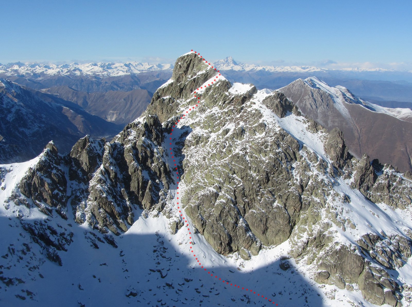 parte finale del percorso visto dalla bastera
