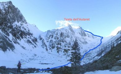 Itinerario Testa Autaret dal vallone di Collalunga