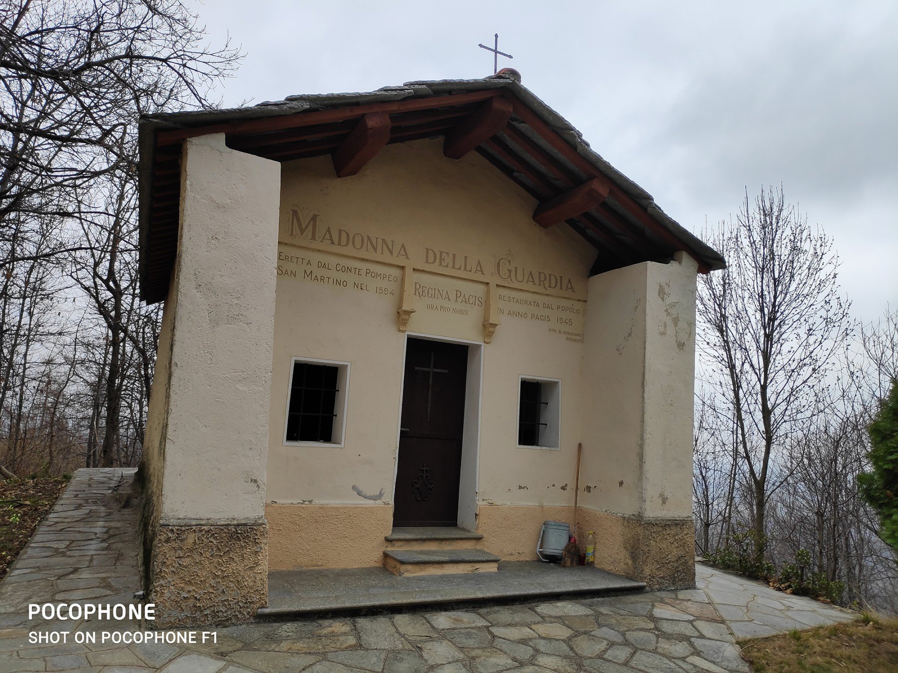 la chiesa Madonna della Guardia