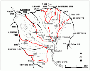 mappa itinerario