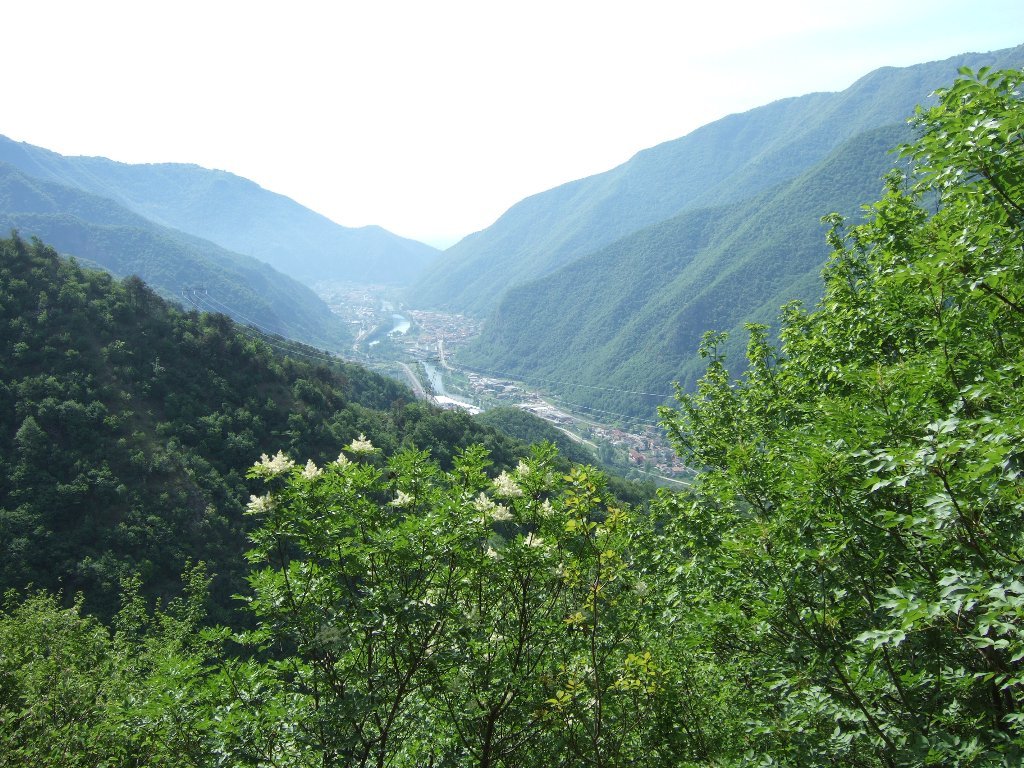 Valbrenta dal sentiero 936