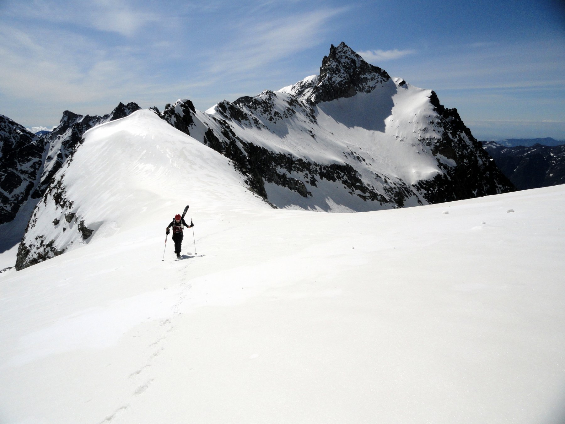 al colle di Teleccio, Ondezana alle spalle