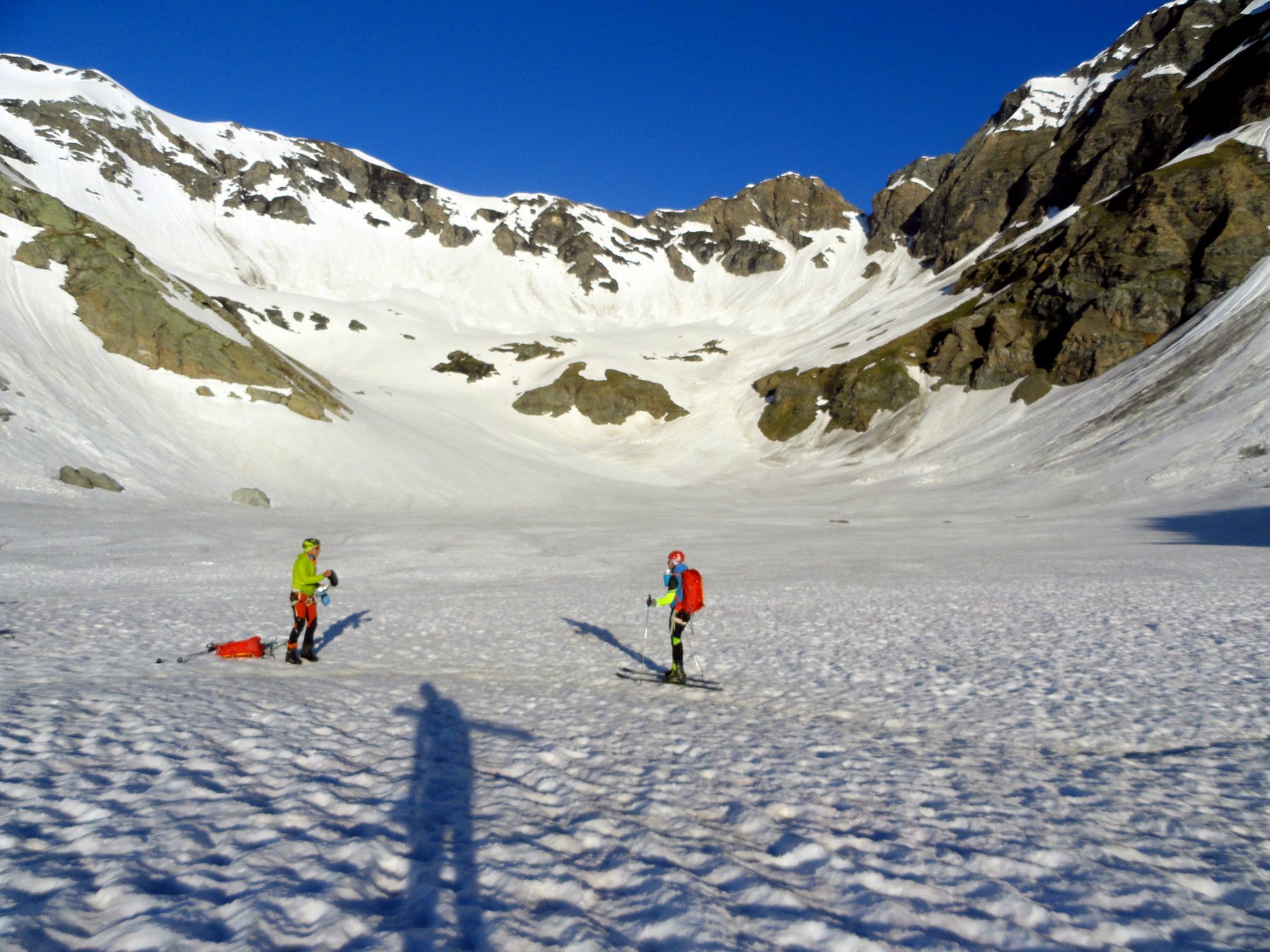 calziamo gli sci al Pian Ballotta