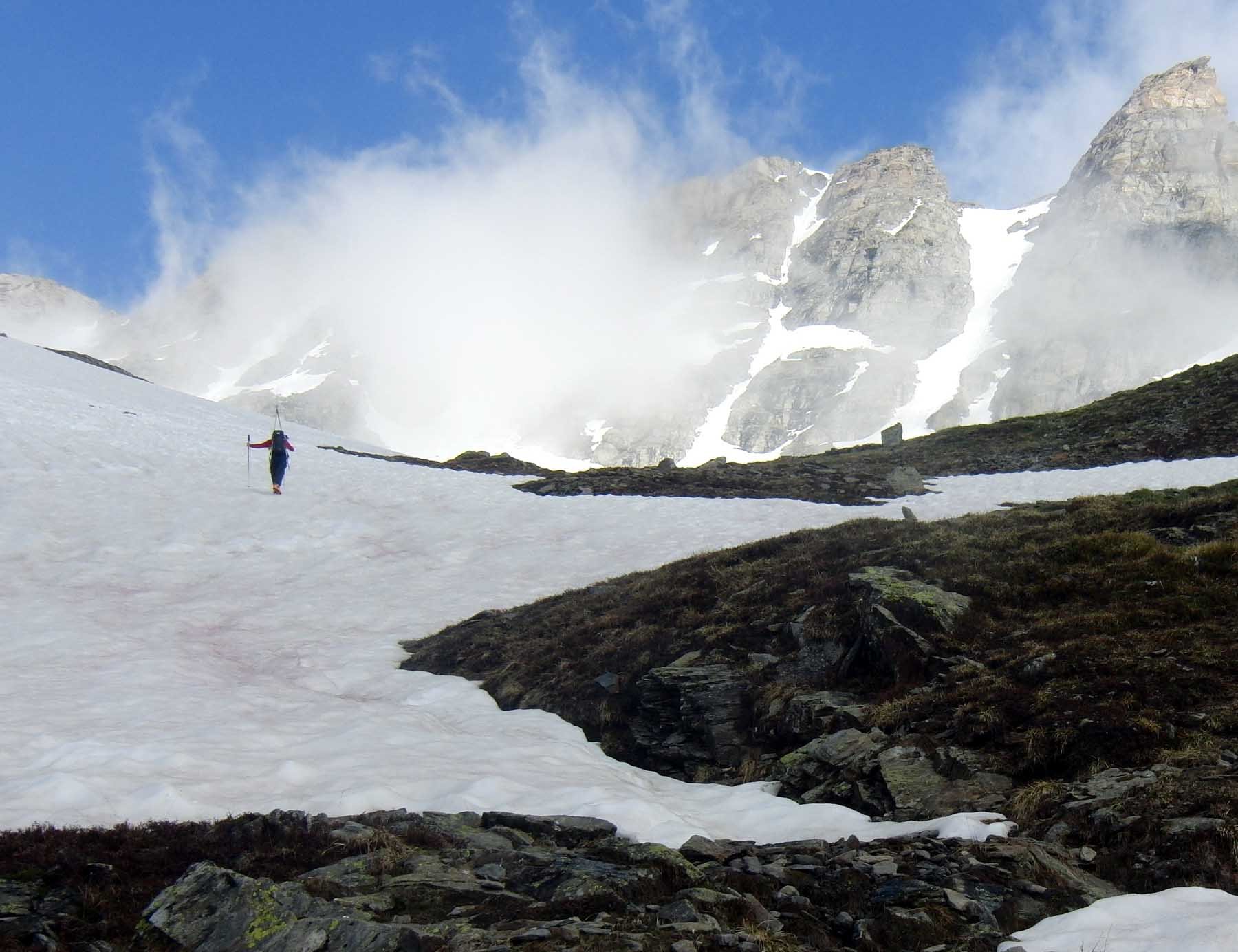 Arrivo a Cima Monache
