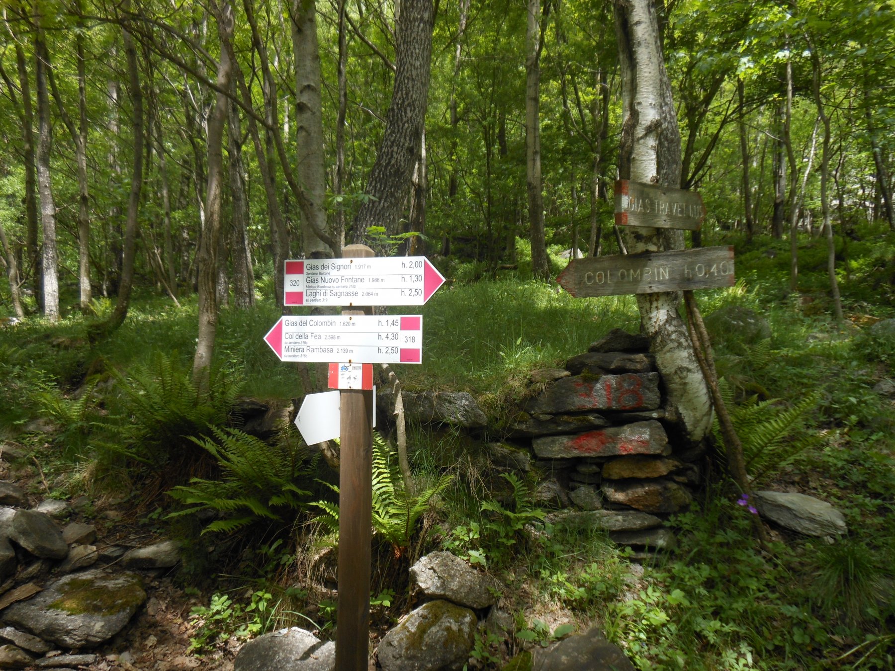 Deviazione a poco dal paese