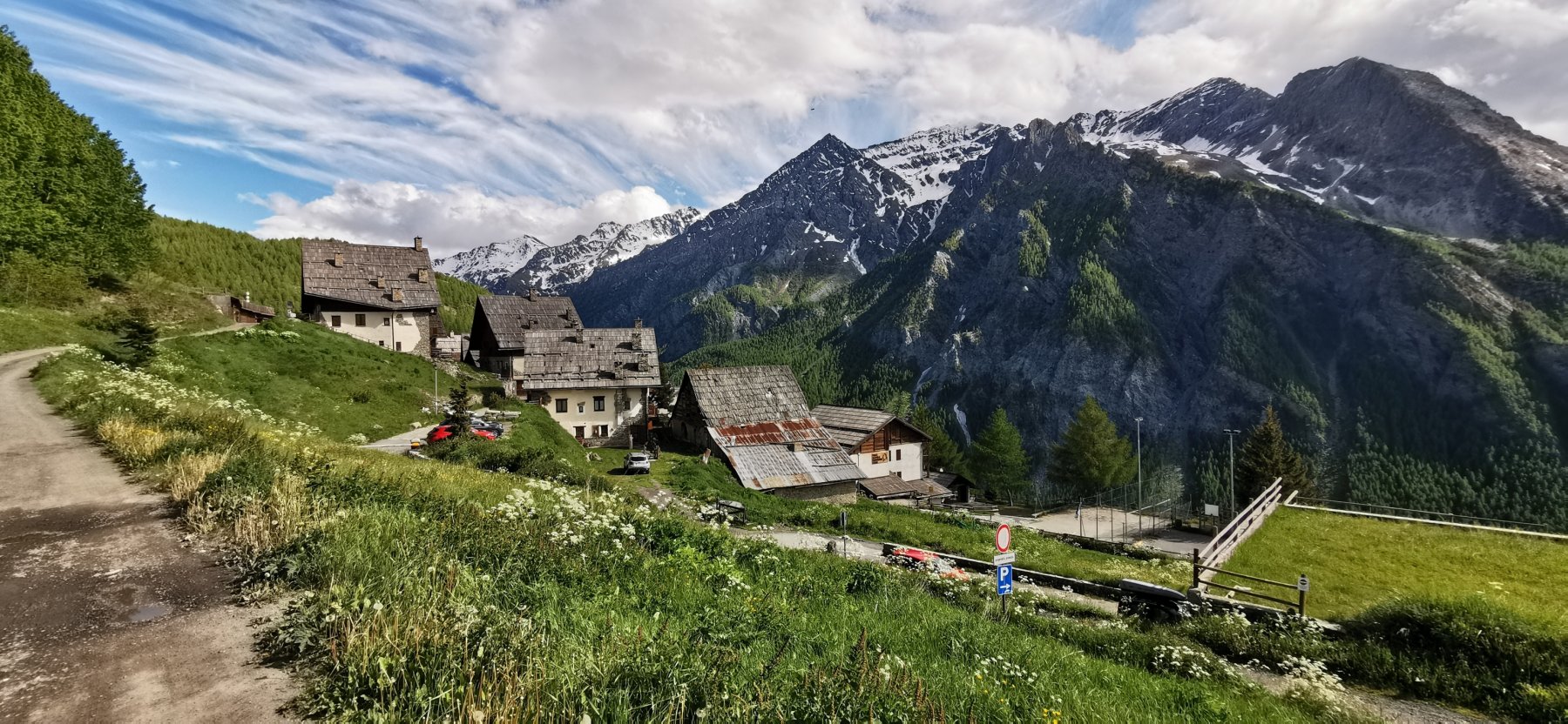 Bessen Haut, il punto di partenza per la salita