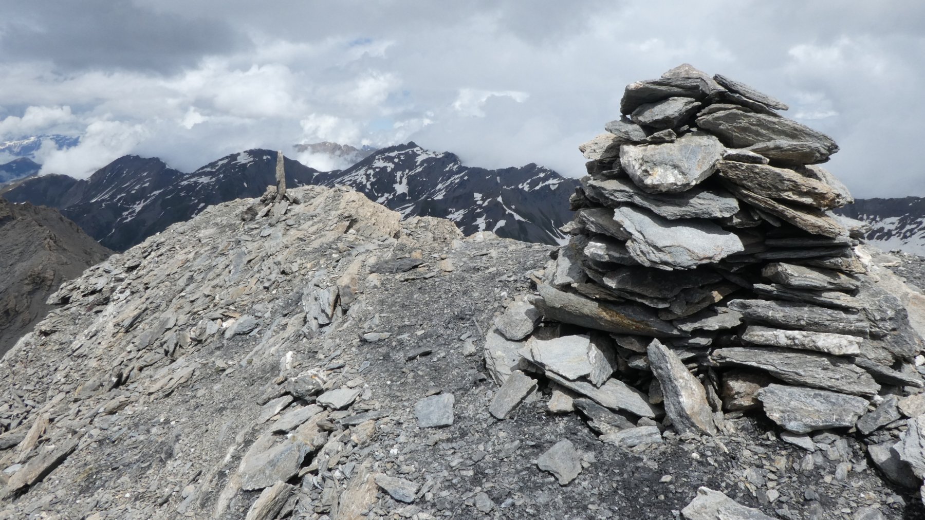 la vetta del Monte Giornalet