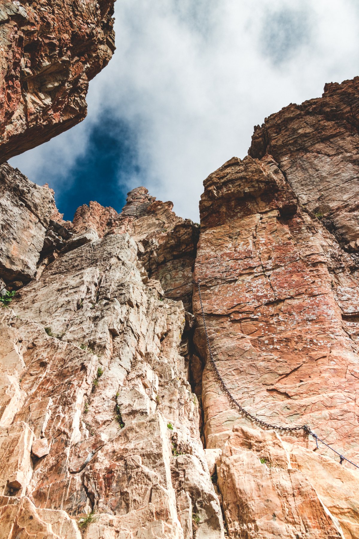 il passaggio con la catena 
