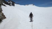Risalita verso il colle del Rutor