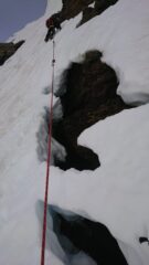 La parte finale per uscire in cresta