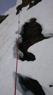 La parte finale per uscire in cresta