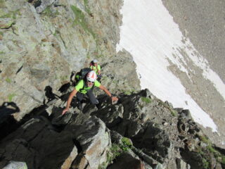Parte alpinistica.